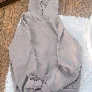 Light brown comfrt hoodie